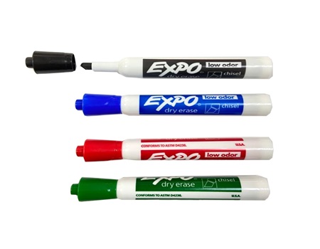 MARCADOR BORRABLE COLORES TABLERO ACRILICO